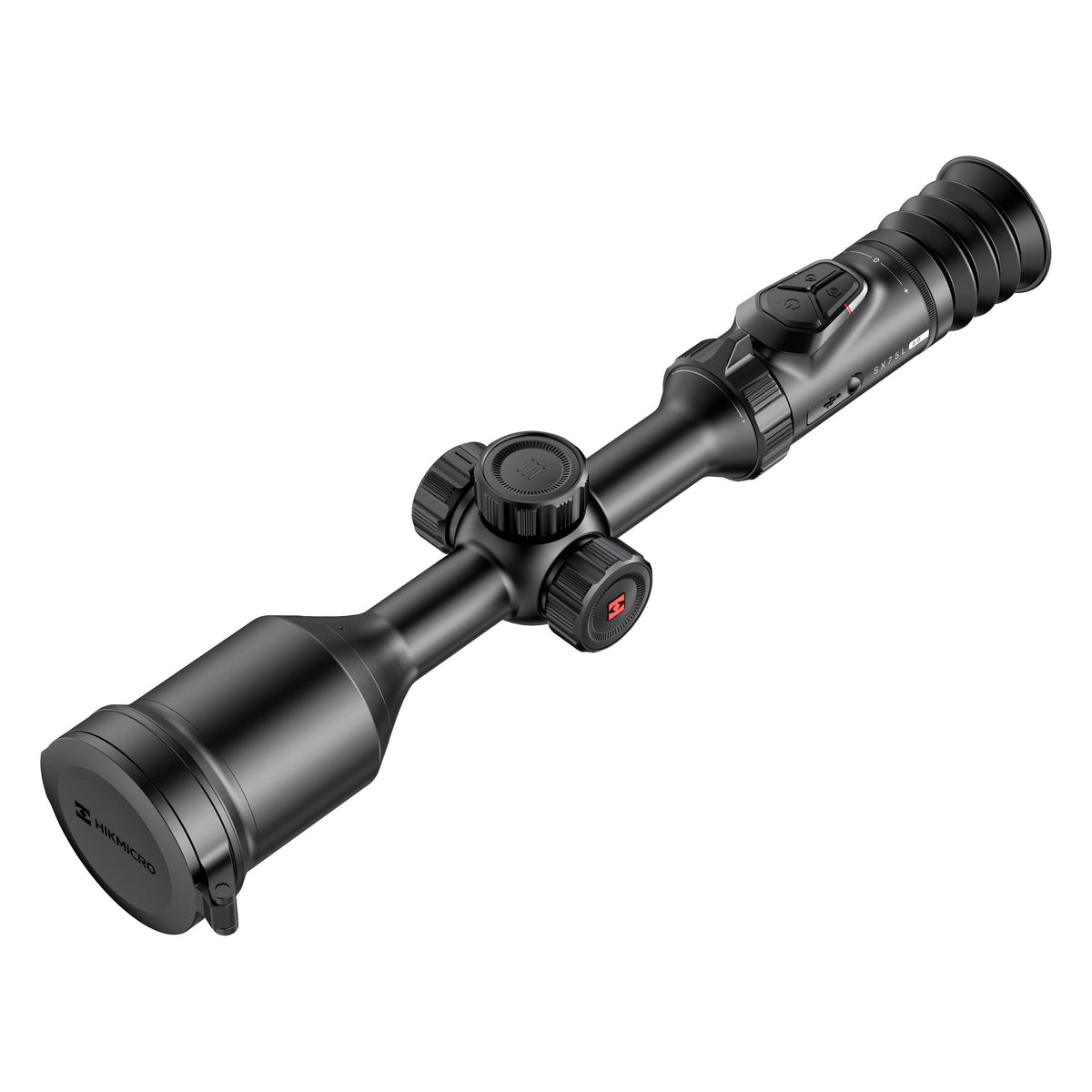 Hikmicro Stellar SX75L 4.0 (30 mm ringe) set ovenfra