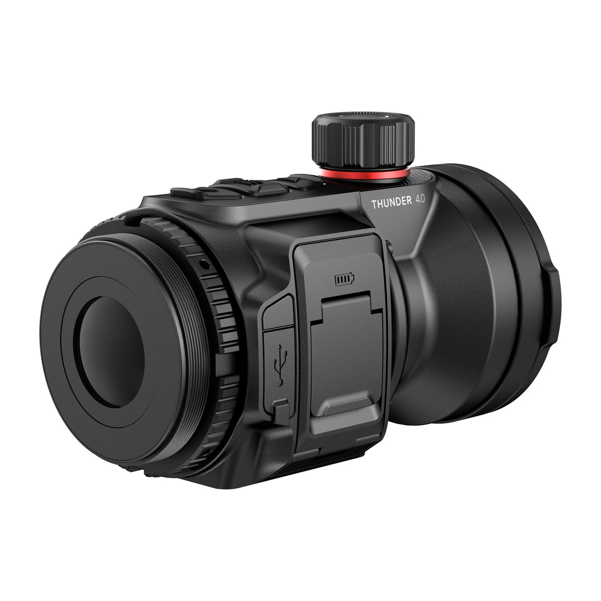 Hikmicro Thunder TQ50CL 4.0 USB-C og batterirum