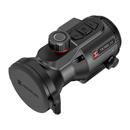 Hikmicro Thunder TX70CL 4.0 knapper set ovenfra