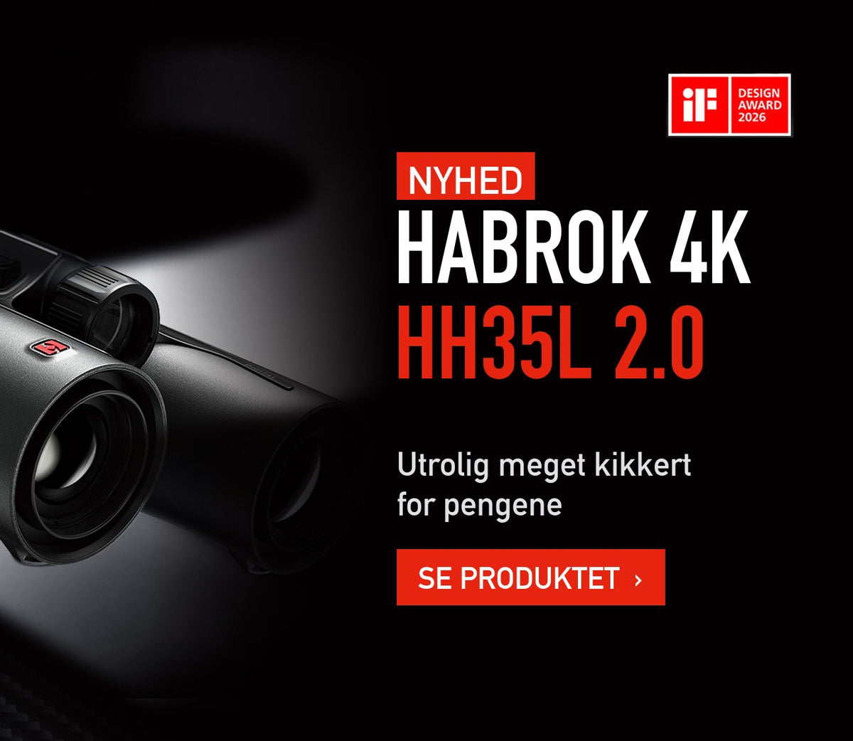 NYHED: HIKMICRO Habrok 4K HH35L 2.0 – utrolig meget kikkert for pengene