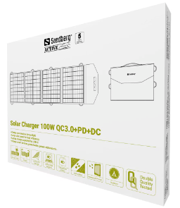 Solladdare 100W QC3.0+PD+DC